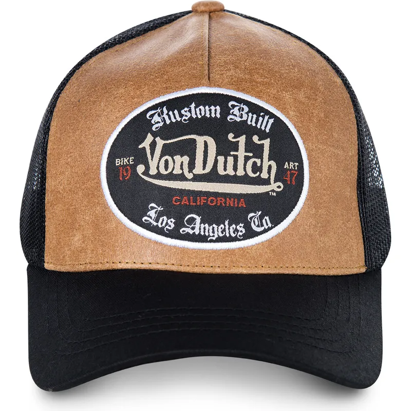 brun-og-sort-trucker-kasket-grl-fra-von-dutch
