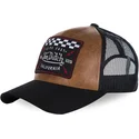 kasketter-buet-brun-snapback-af-von-dutch