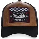 kasketter-buet-brun-snapback-af-von-dutch