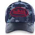kasketter-buet-bla-snapback-af-von-dutch