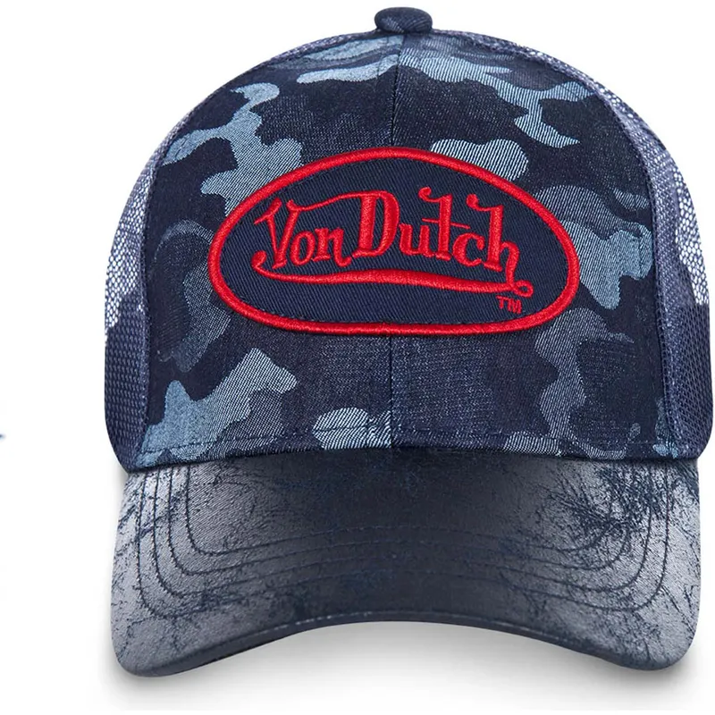 kasketter-buet-bla-snapback-af-von-dutch