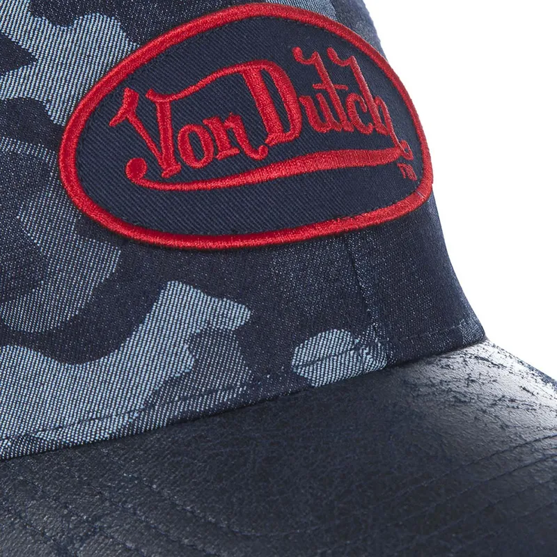 kasketter-buet-bla-snapback-af-von-dutch