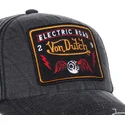 kasketter-buet-gra-justerbar-rem-af-von-dutch