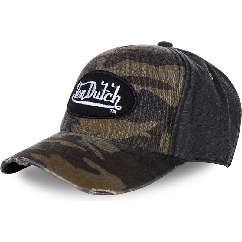 kasketter-buet-camouflage-justerbar-rem-af-von-dutch
