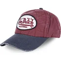 jackrb-rod-og-bla-justerbar-buet-kasket-fra-von-dutch