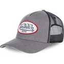 kasketter-buet-gra-snapback-af-von-dutch