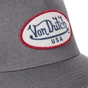 kasketter-buet-gra-snapback-af-von-dutch
