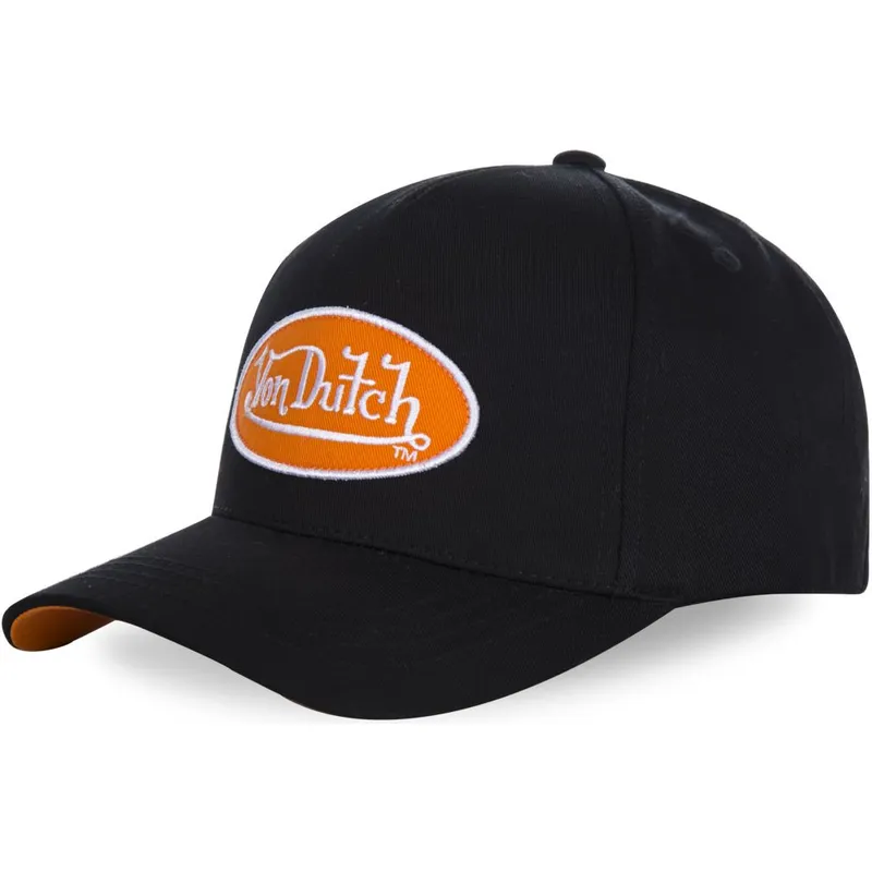 kasketter-buet-sort-justerbar-rem-af-von-dutch