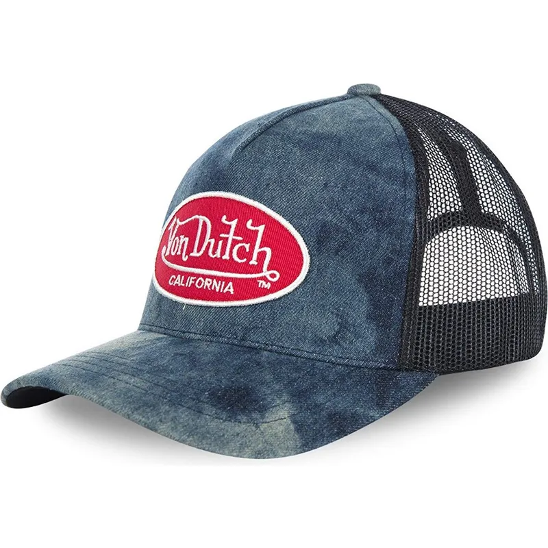 kasketter-buet-bla-justerbar-rem-af-von-dutch