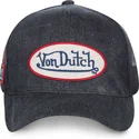 von-dutch-justerbar-cowboy-effekt-marinebla-buet-kasket-mc92b