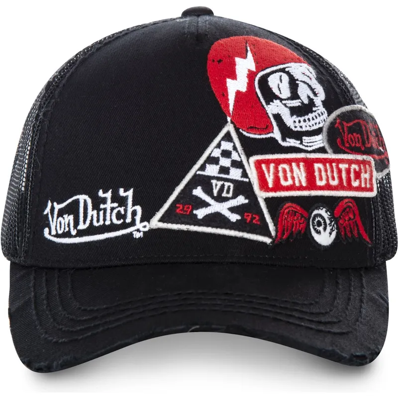 kasketter-buet-sort-snapback-af-von-dutch kasketter-buet-sort-snapback-af-von-dutch