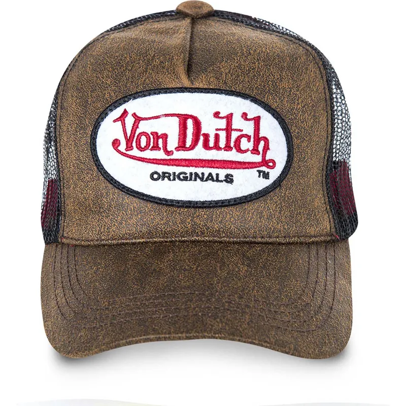 kasketter-buet-brun-snapback-af-von-dutch kasketter-buet-brun-snapback-af-von-dutch