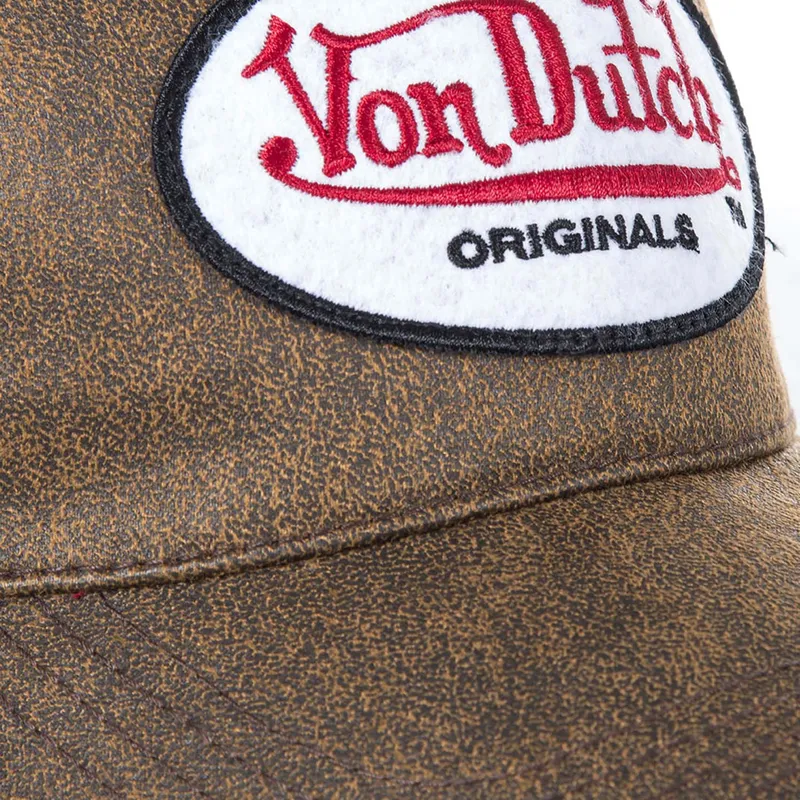 kasketter-buet-brun-snapback-af-von-dutch kasketter-buet-brun-snapback-af-von-dutch