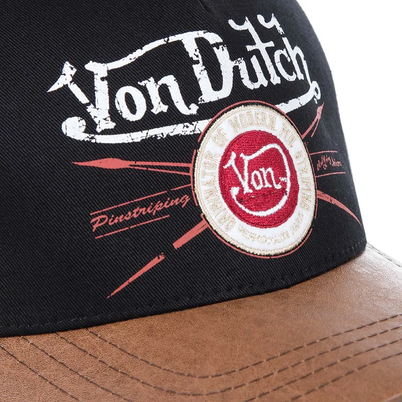 kasketter-buet-sort-snapback-af-von-dutch