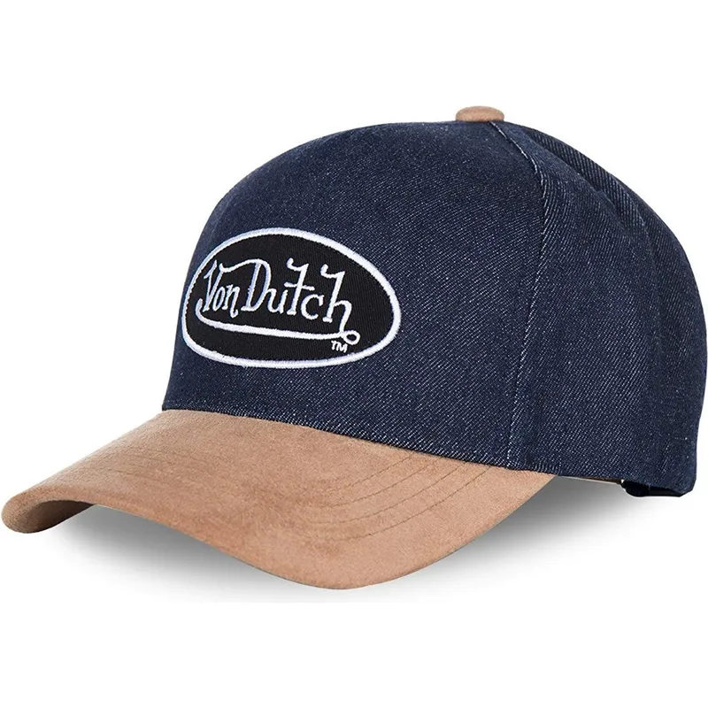 kasketter-buet-marinebla-justerbar-rem-af-von-dutch