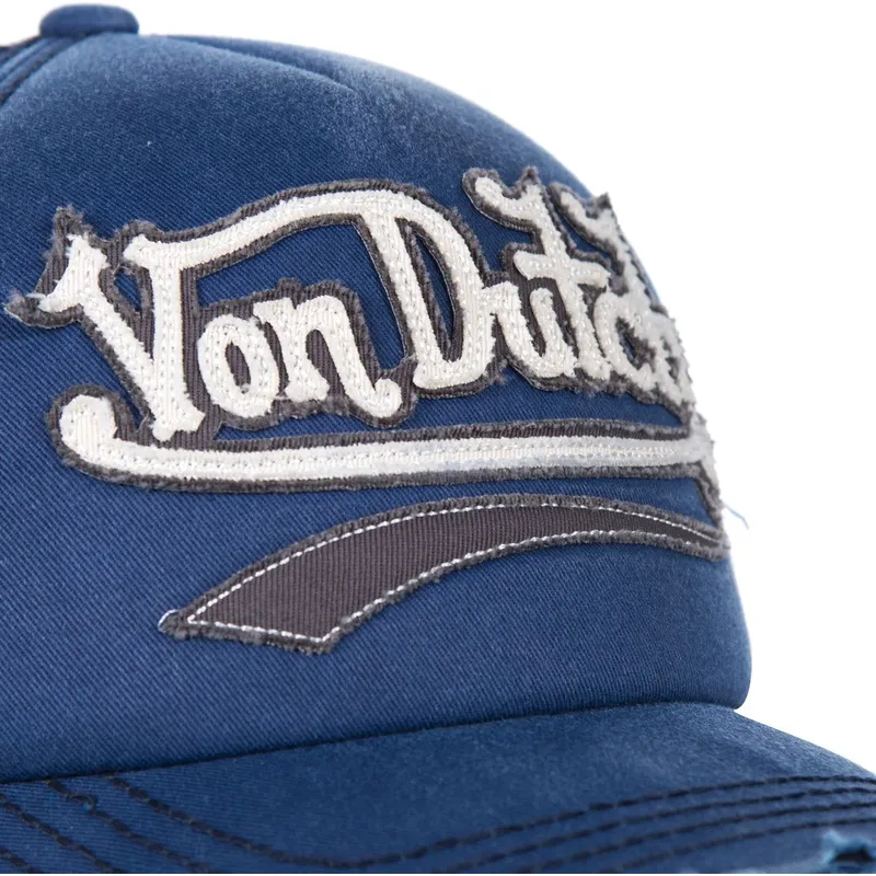 kasketter-buet-bla-justerbar-rem-af-von-dutch