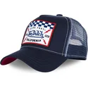 kasketter-buet-marinebla-snapback-af-von-dutch