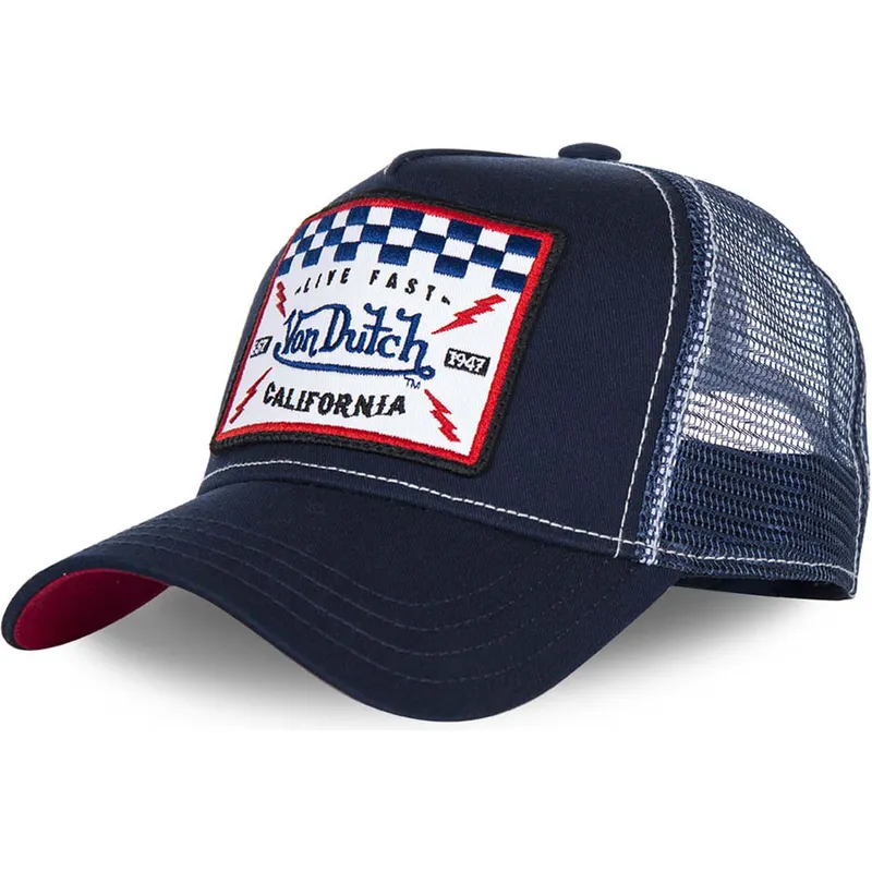 kasketter-buet-marinebla-snapback-af-von-dutch kasketter-buet-marinebla-snapback-af-von-dutch
