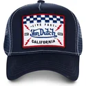 kasketter-buet-marinebla-snapback-af-von-dutch