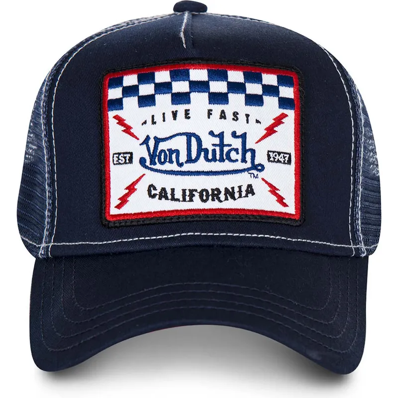 kasketter-buet-marinebla-snapback-af-von-dutch kasketter-buet-marinebla-snapback-af-von-dutch