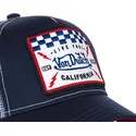 kasketter-buet-marinebla-snapback-af-von-dutch