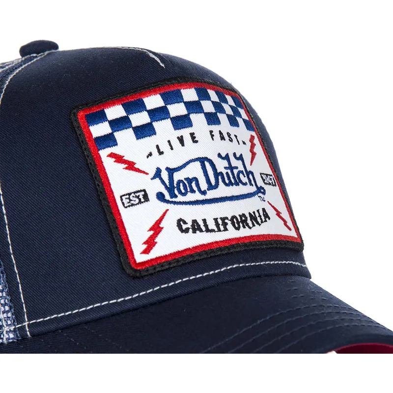 kasketter-buet-marinebla-snapback-af-von-dutch kasketter-buet-marinebla-snapback-af-von-dutch