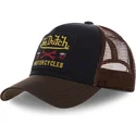 von-dutch-square10-sort-og-brun-trucker-kasket