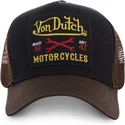von-dutch-square10-sort-og-brun-trucker-kasket
