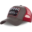 von-dutch-square17-brun-og-rod-trucker-kasket