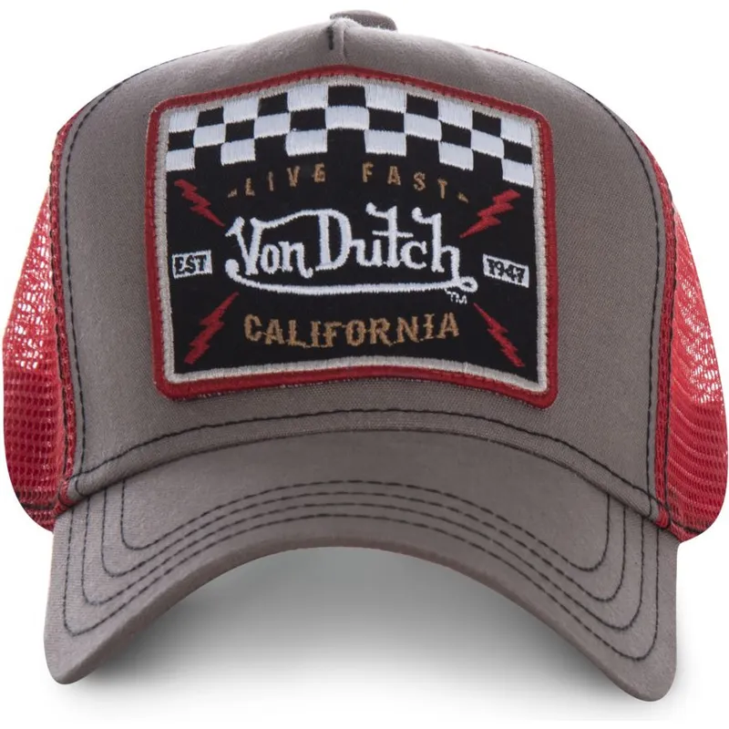 kasketter-buet-brun-snapback-af-von-dutch
