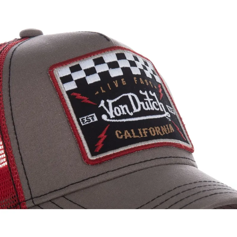 kasketter-buet-brun-snapback-af-von-dutch