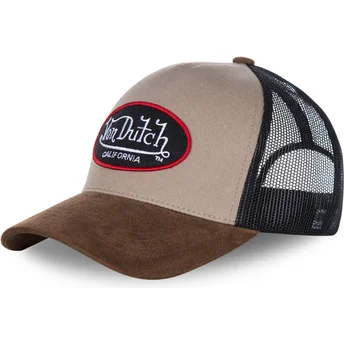 gorra-trucker-beige-suede-fra-von-dutch