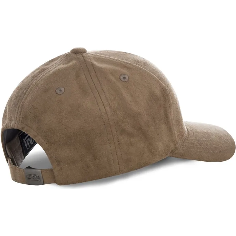 kasketter-buet-brun-justerbar-rem-af-von-dutch