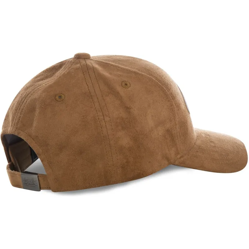 kasketter-buet-brun-justerbar-rem-af-von-dutch