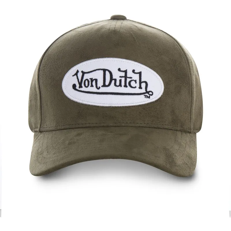 kasketter-buet-gron-justerbar-rem-af-von-dutch