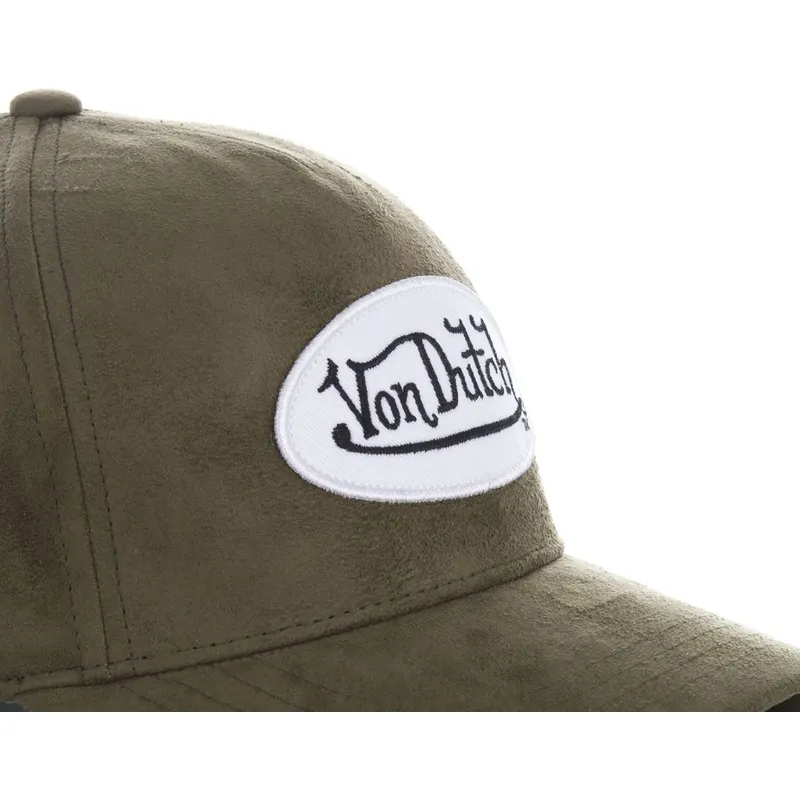 kasketter-buet-gron-justerbar-rem-af-von-dutch