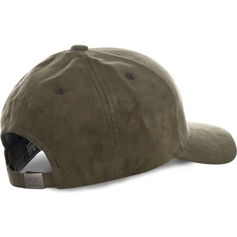 kasketter-buet-gron-justerbar-rem-af-von-dutch