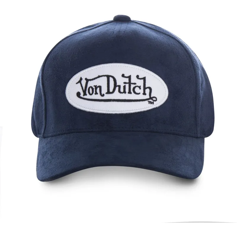 kasketter-buet-marinebla-justerbar-rem-af-von-dutch