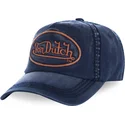 kasketter-buet-marinebla-justerbar-rem-af-von-dutch