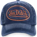 kasketter-buet-marinebla-justerbar-rem-af-von-dutch