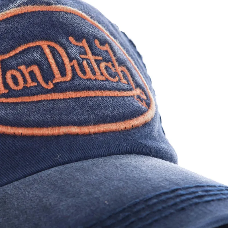 kasketter-buet-marinebla-justerbar-rem-af-von-dutch