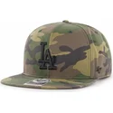 los-angeles-dodgers-mlb-captain-grove-camouflage-snapback-kasket-med-sort-logo-fra-47-brand