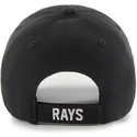 kasketter-buet-sort-justerbar-rem-fra-tampa-bay-rays-mlb-af-47-brand