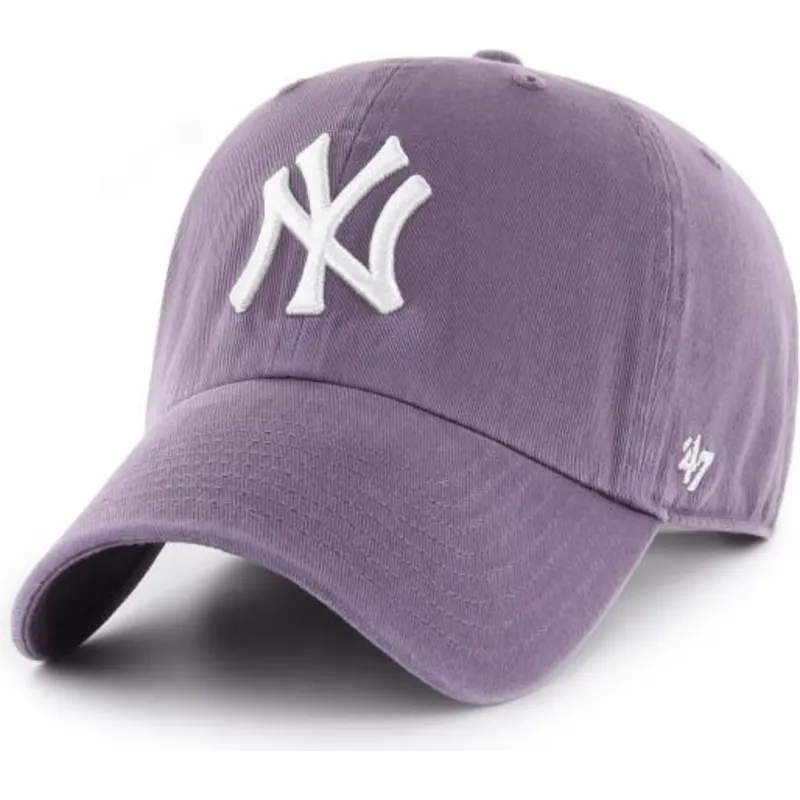 buet-violet-kasket-fra-new-york-yankees-mlb-clean-up-fra-47-brand