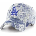 bla-buet-kasket-med-los-angeles-dodgers-mlb-clean-up-splat-logo-i-bla-fra-47-brand
