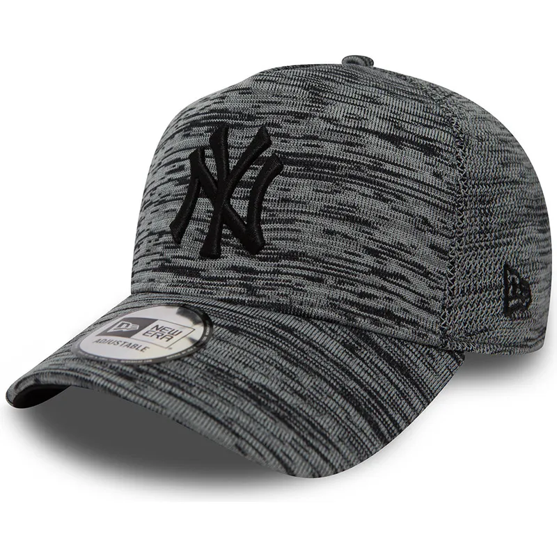 kasketter-buet-gra-snapback-a-frame-jaspeado-fra-new-york-yankees-mlb-af-new-era