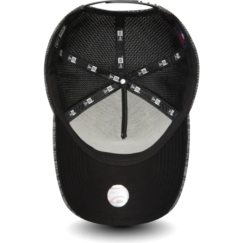 kasketter-buet-gra-snapback-a-frame-jaspeado-fra-new-york-yankees-mlb-af-new-era
