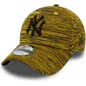kasketter-buet-gul-justerbar-rem-9forty-negro-fra-new-york-yankees-mlb-af-new-era