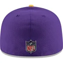 kasketter-flad-violet-tilpasset-59fifty-sideline-fra-minnesota-vikings-nfl-af-new-era