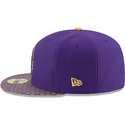 kasketter-flad-violet-tilpasset-59fifty-sideline-fra-minnesota-vikings-nfl-af-new-era